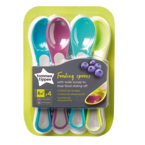 Pack de 5 Cucharas fácil agarre. Tommee Tippee