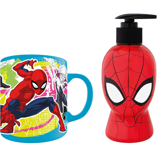Spider-Man Estuche con Dosificador y Taza | Más Pañales