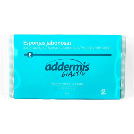 Esponja Jabonosa 20und. Addermis | Mas Pañales