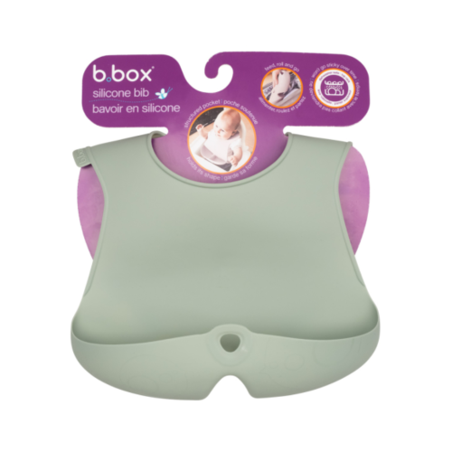 Babero Silicona B.Box Blush | Más Pañales