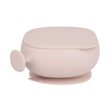 Cuenco de silicona con tapa B.Box Blush | Más Pañales