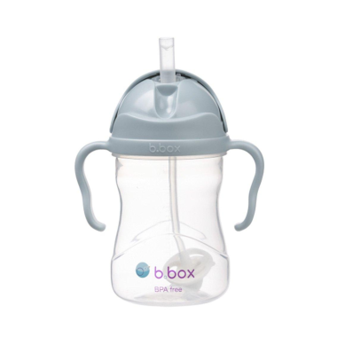 Taza con pajita flexible con pesa B.Box | Más Pañales