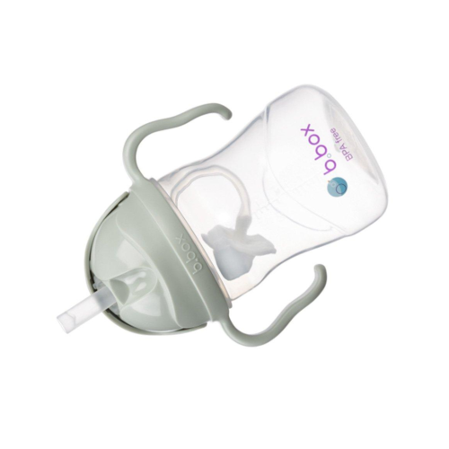 Taza con pajita flexible con pesa B.Box | Más Pañales