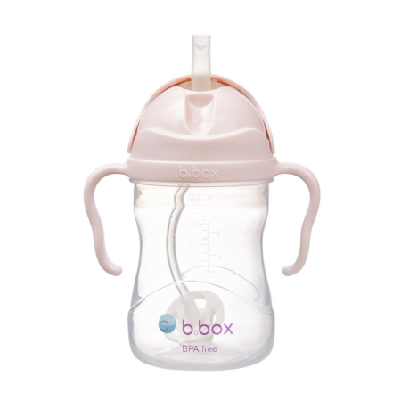 Taza con pajita flexible con pesa B.Box | Más Pañales