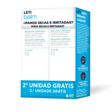 LETIBALM Bálsamo Corporal 75ml |Más Pañales