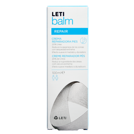 LETIBALM Repair Crema Pies 100ml | Más Pañales