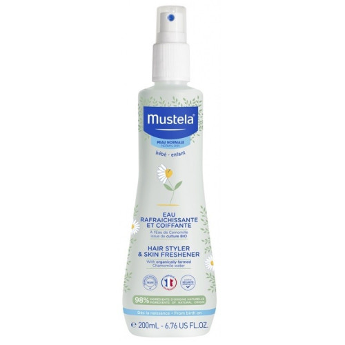 Duplo Agua para peinar refrescante 200ml +200ml. Mustela