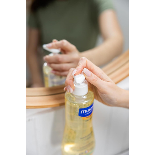 Aceite Baño Piel Seca Mustela 500ml | Hidratación para Bebés