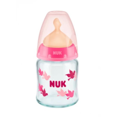 Biberón Firts Choice+ control de temperatura ,látex, 150ml .Nuk