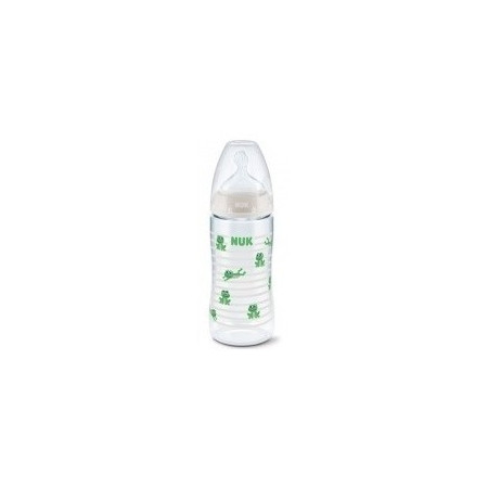 Biberon First Choice Silicona control de temperatura TL(6-18) 300 ml. Nuk