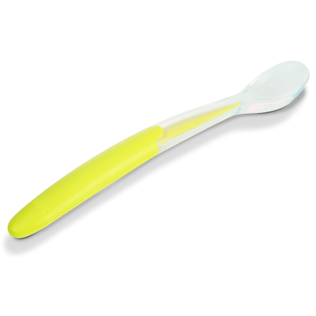 Cuchara Blanda de Silicona Tigex 4m+ | Más pañales