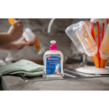 Líquido limpiador especial para biberones Tigex 300ml  |Más Pañales