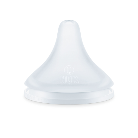 Tetina Universal NUK Silicona 6m+ (Pack 2) | Más Pañales