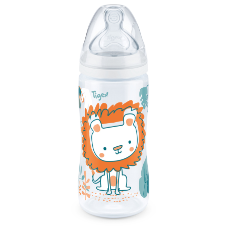 Biberón Tigex 300ml Transition+ con Control de Temperatura | Más Pañales