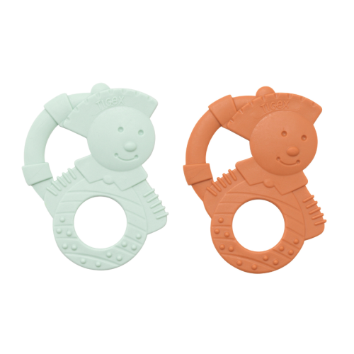 Anillo Dentición Baby Mousse 3m+ Tigex| Más Pañales