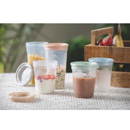 5 Tarros Tigex Conservación Alimentos Bebé | Más pañales