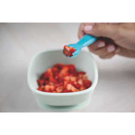 Set de Cubiertos de Aprendizaje Tigex 6m+ (Tenedor + Cuchara)| Más pañales