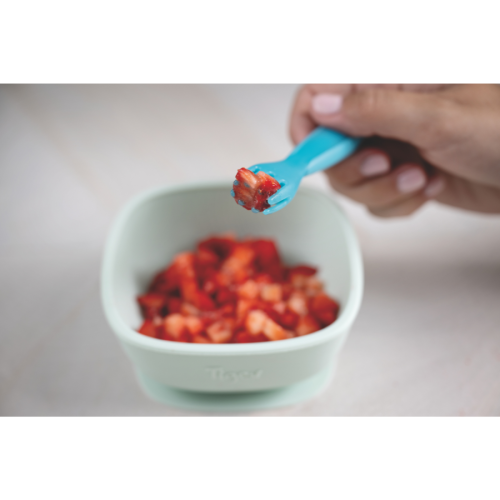 Set de Cubiertos de Aprendizaje Tigex 6m+ (Tenedor + Cuchara)| Más pañales