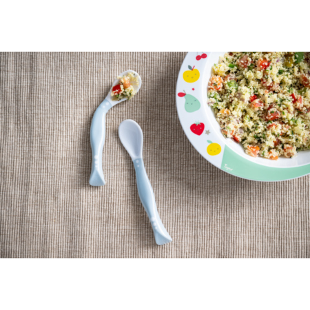Set de 2 Cucharas Orientables Tigex 6m+| Más pañales