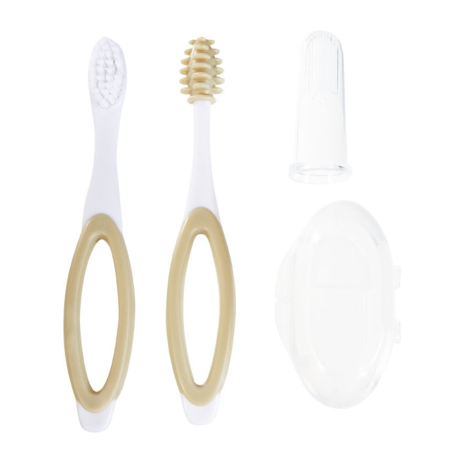 Set de 3 Cepillos de Dientes para Bebé (3m, 6m, 12m) | Más Pañales