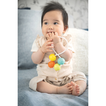 Sonajero de Bolas Tigex 3m+ | Más Pañales