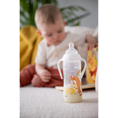 Biberón Tigex Autonomy+ 360ml Simba con asas y tetina XL | Más Pañales