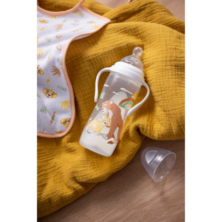 Biberón Tigex Autonomy+ 360ml Simba con asas y tetina XL | Más Pañales