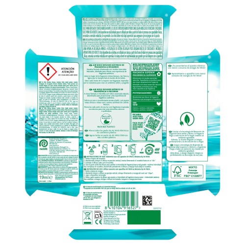 Difusor Airwick eléctrico de fragancia Nenuco & recambio