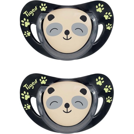 2 Chupetes Smart night physio Silicona. Tigex