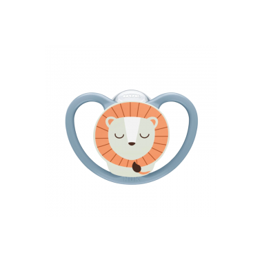 Chupete NUK Space Night Silicona 0-6m (1 ud). Nuk