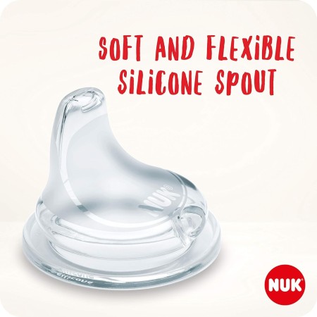 Biberón Entrena NUK First Choice+ 150ml  Control Térmico y Tetina Silicona | Más Pañales