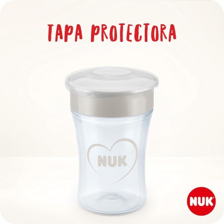 Magic cup de acero inoxidable 360º 230 ml. Nuk