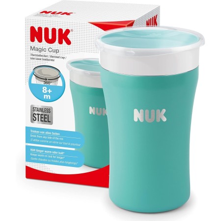 Magic cup de acero inoxidable 360º 230 ml. Nuk