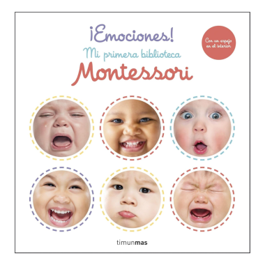 ¡Emociones! Mi primera biblioteca Montessori | Más Pañales