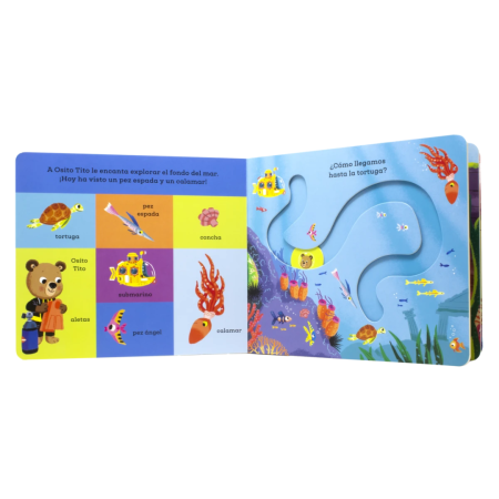 Osito Tito. ¡Sígueme! Bajo el mar | Más Pañales
