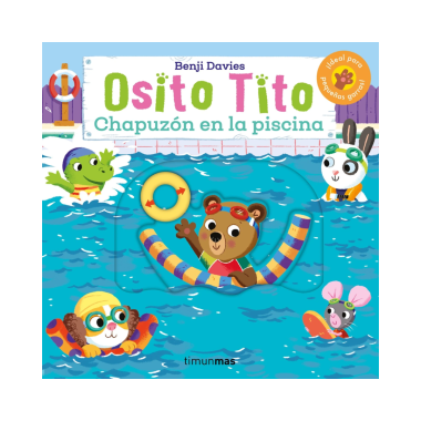 Osito Tito. Chapuzón en la piscina | Más Pañales