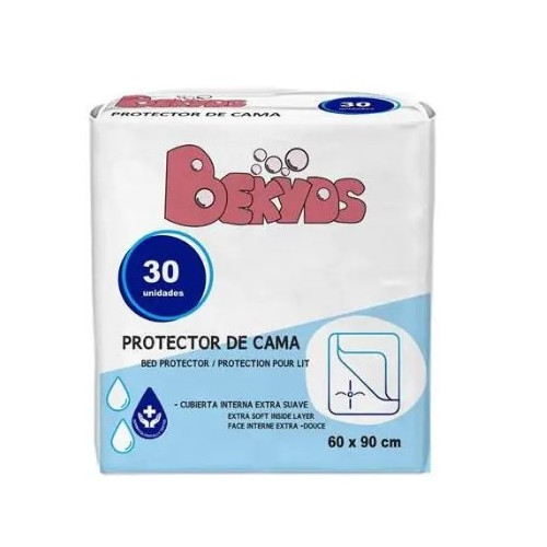 Cubre camas Absorbente 60x90 de 30 uds. Bekyds