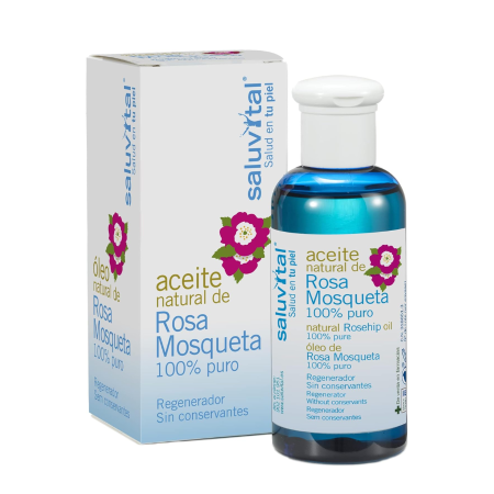Aceite de Rosa Mosqueta 100% Puro Saluvital 100 ml | Más Pañales