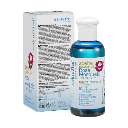 Aceite de Rosa Mosqueta 100% Puro Saluvital 100 ml | Más Pañales