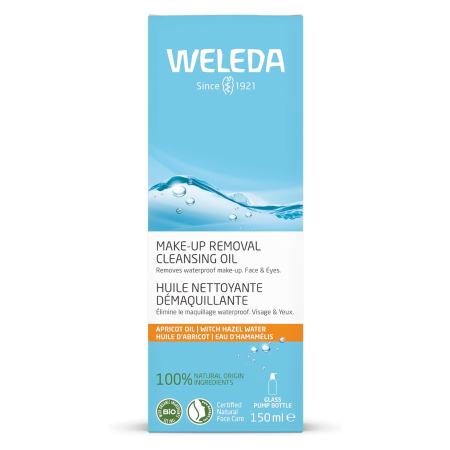 Aceite Limpiador Desmaquillante Weleda 150 ml | Más Pañales