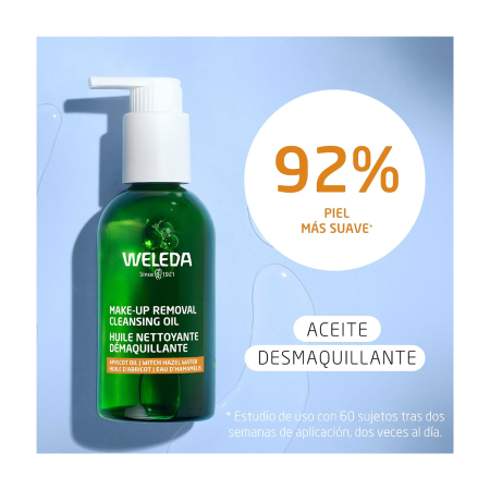 Aceite Limpiador Desmaquillante Weleda 150 ml | Más Pañales