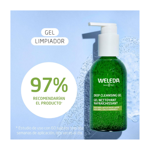 Gel Limpiador Refrescante Weleda 150 ml | Más Pañales