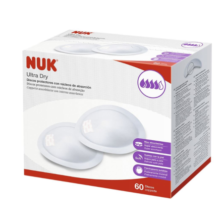 Discos absorbentes Ultra Dry Comfort 24 unds. Nuk