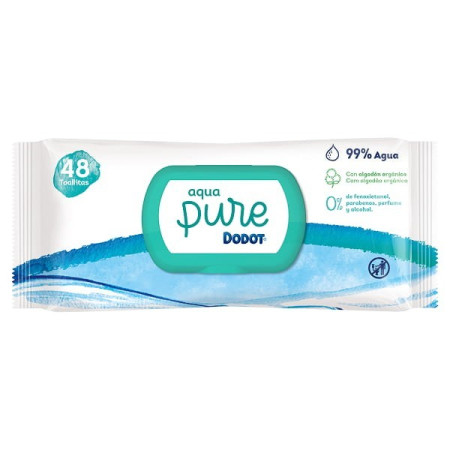 Toallitas Dodot Aqua Pure【 OFERTA 】Paquetes de 864 Uds.