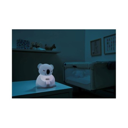 Lampara luz nocturna recargable koala. Chicco