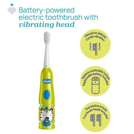 Cepillo dental eléctrico Tigre. Chicco