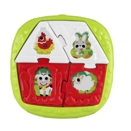Puzzle Casa Granja Chicco | Más Pañales