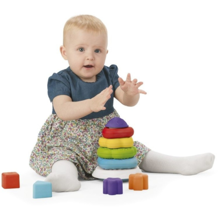 2 en 1 Pirámide de Anillos Chicco | Más Pañales