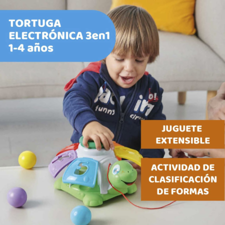 Tortuga Sorpresa Encajable Chicco | Más Pañales