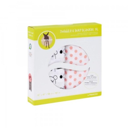 Pack 2 Muselinas XL Lässig 120x120cm | Suaves y Transpirables